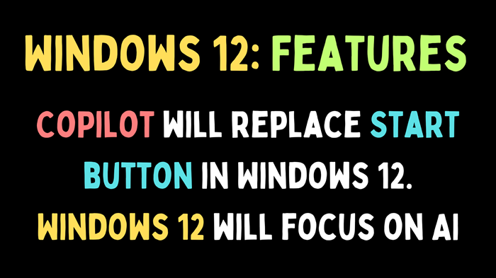 Windows 12 - Features